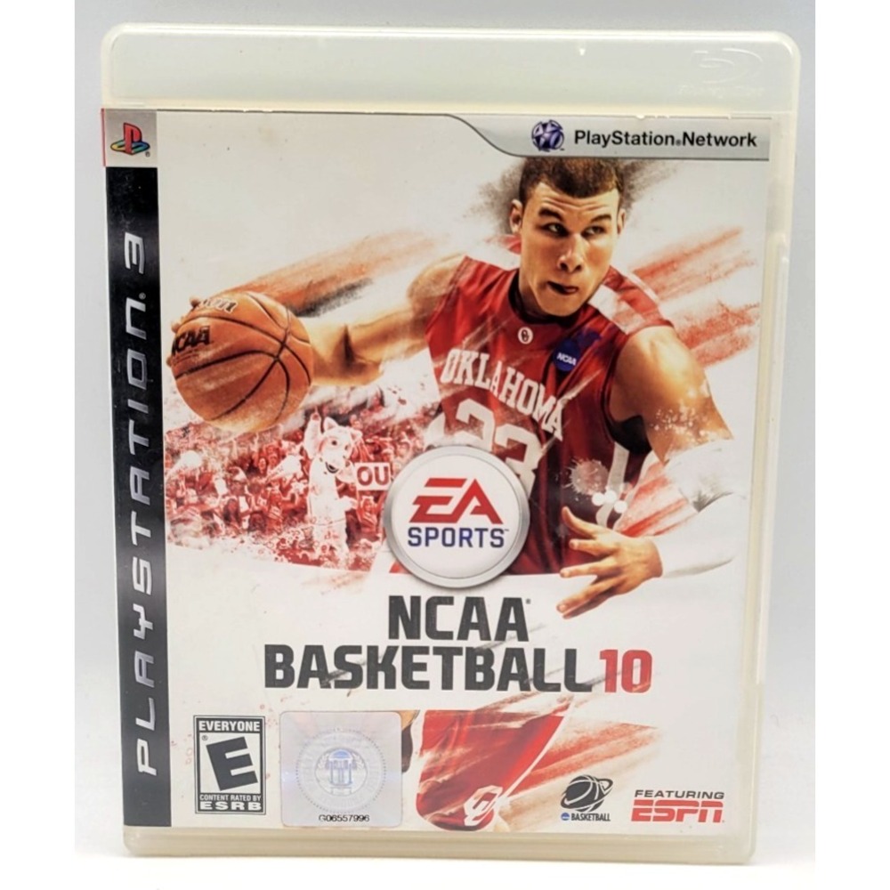 NCAA BASKETBALL 10 - SONY PS3 PLAYSTATION 3 CASE ONLY *NO GAME*‎